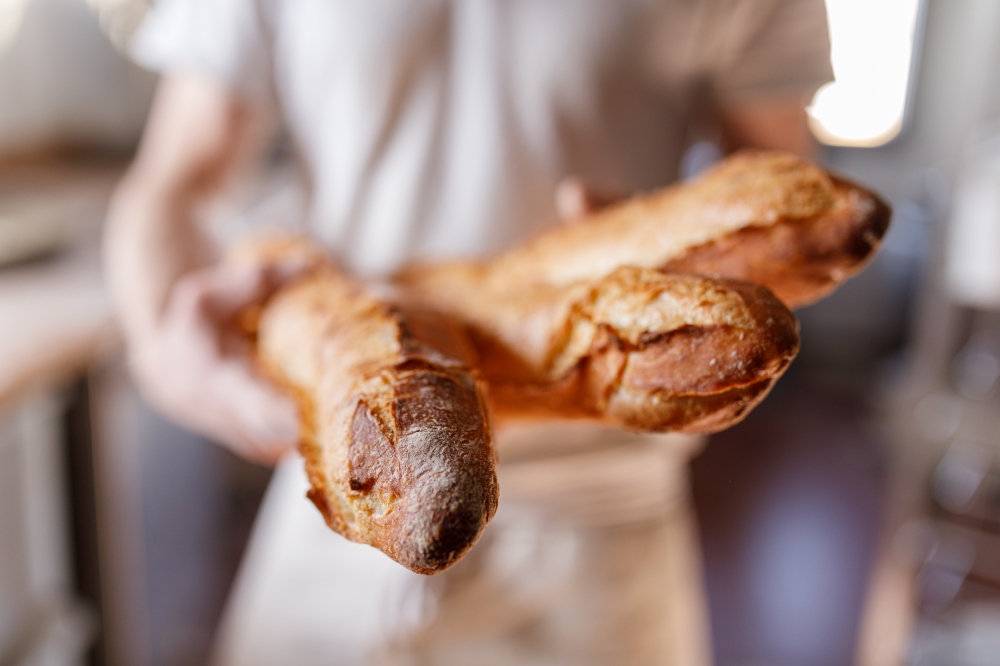 Reportage photo en entreprise: artisan boulanger